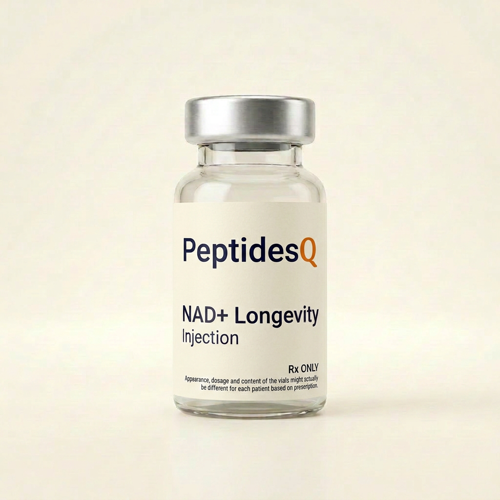 Longevity peptide vial
